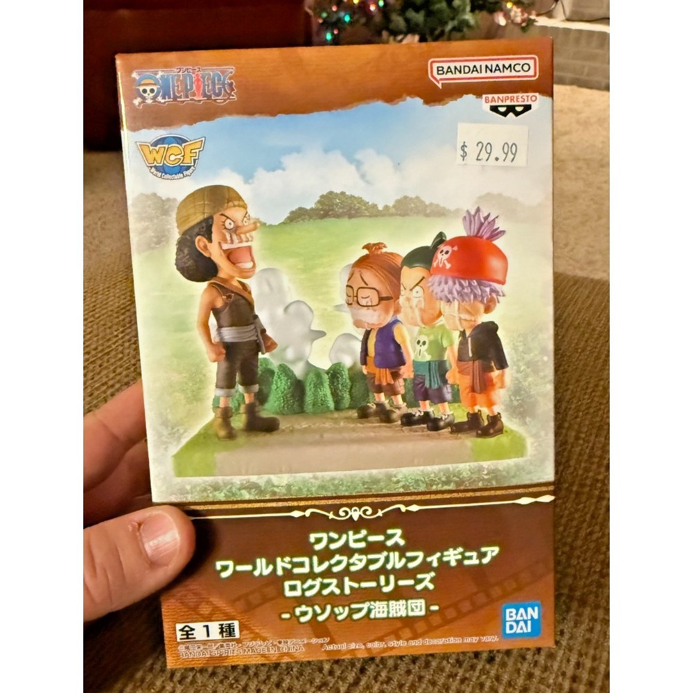 Banpresto WCF One Piece Log Stories Usopp Pirates Figure NEW Sealed Box